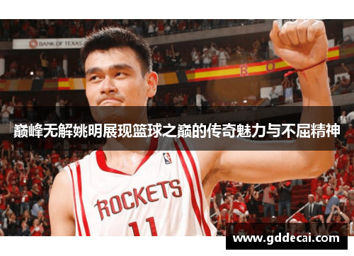 巅峰无解姚明展现篮球之巅的传奇魅力与不屈精神